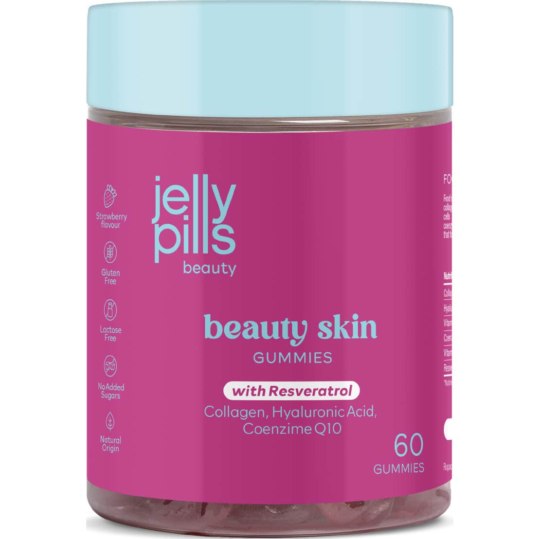 Jelly Pills Beauty Skin + Resveratrol 60 gummies | Natural Doctor