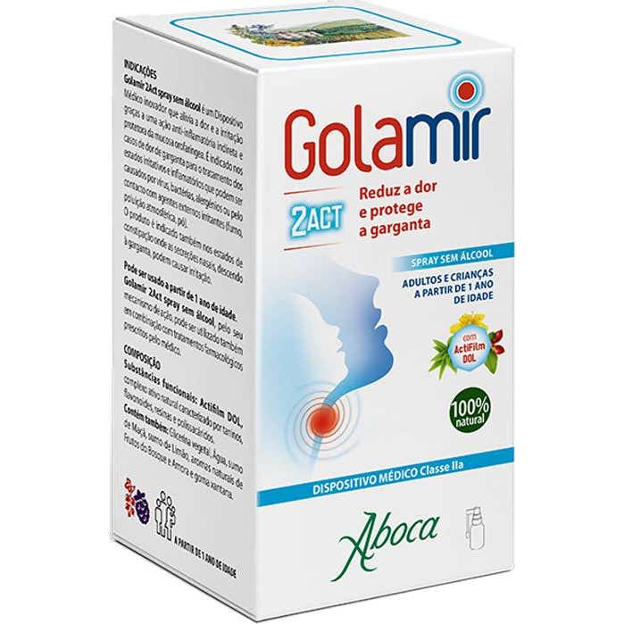 Aboca Golamir Spray Sin Alcohol 30ml