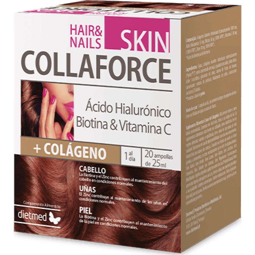 Dietmed Skin Piel Cabello Uñas 20amp
