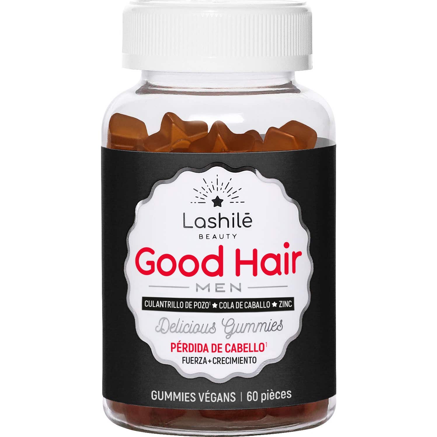 Lashilé Good Hair Men 60 gummies