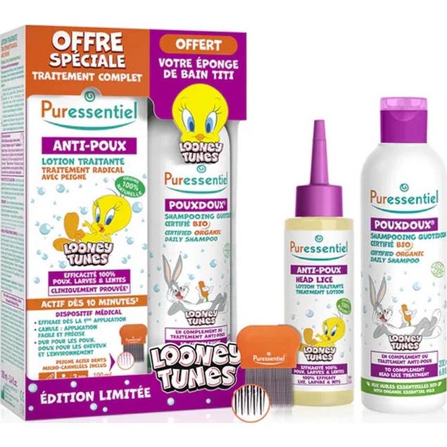 Puressentiel Anti Piojos Cofre Looney Tunes