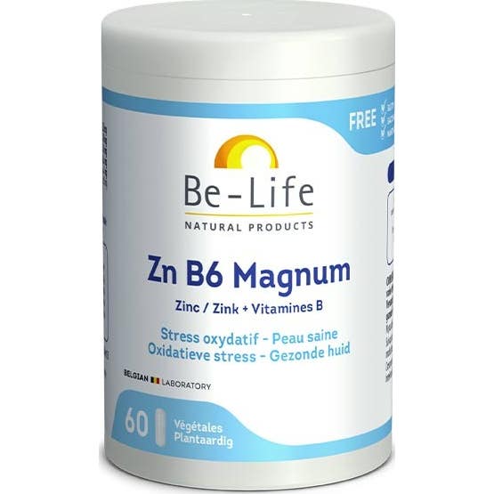 Be-Life Zn B6 Magnum 60 Gélules