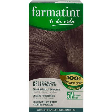 Farmatint Gel 5N Castaño Claro 135ml