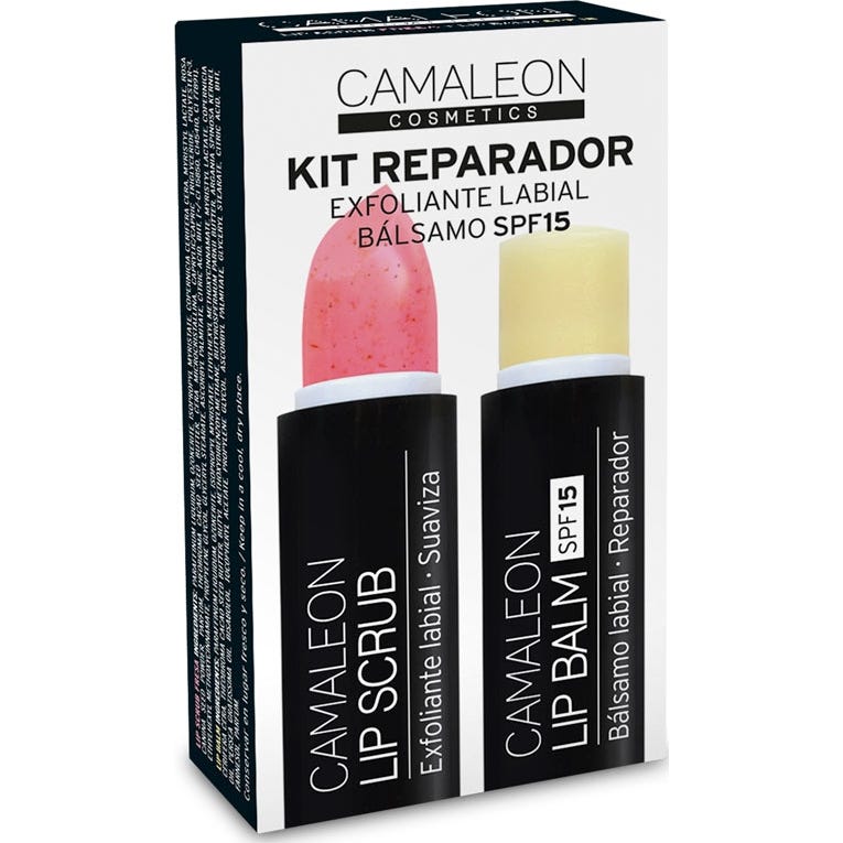 Camaleon Kit reparador labial Fresa 2 x 4g