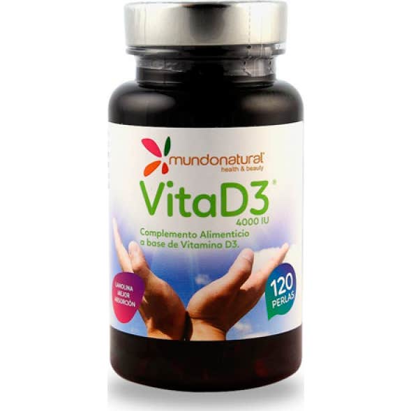 Mundo Natural Vitamina D3 4000 ui 120 caps
