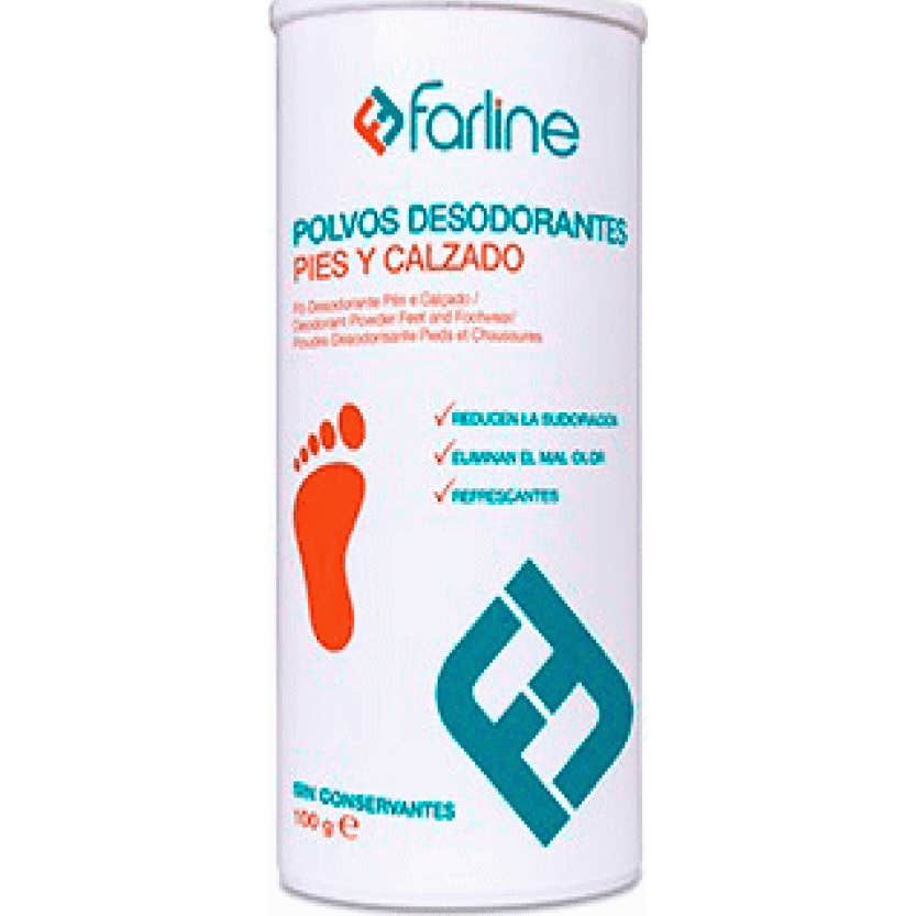 Farline Polvos Desodorante Pies 100g