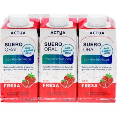 Actúa suero fresa