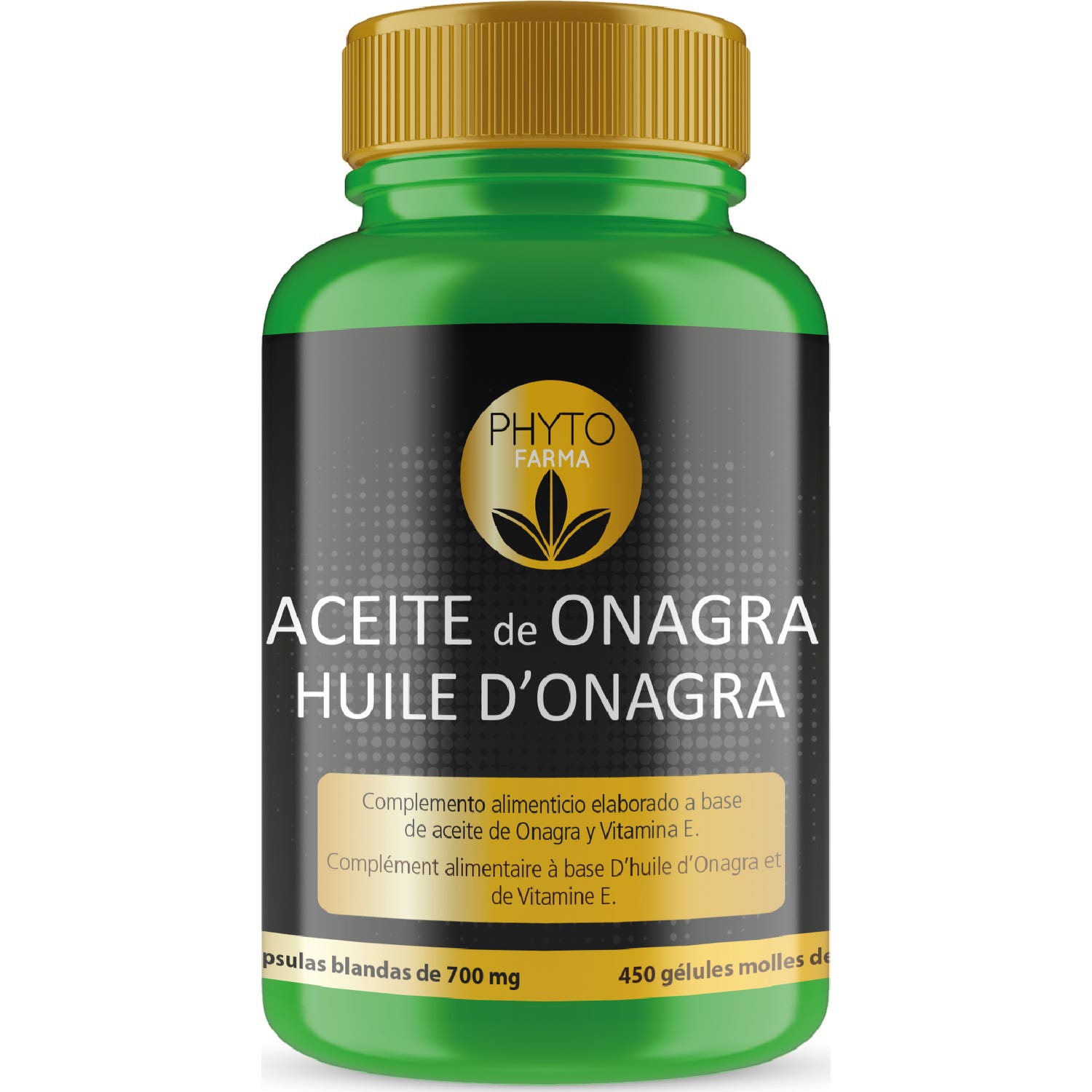 Phytofarma Aceite de Onagra 450 cápsulas blandas