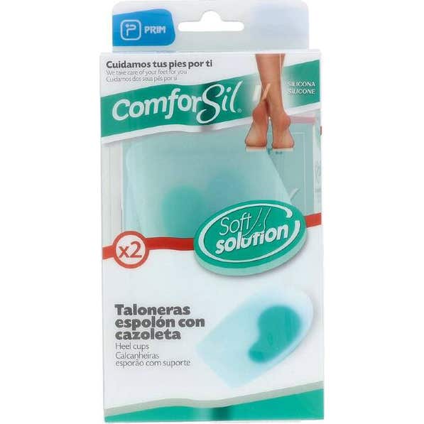 Comforsil Talonera Silicona con Cazoleta para Espolón T-34-37 2 uds