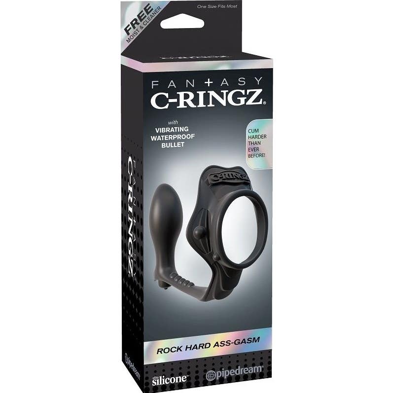 Fantasy C-Ringz Rock Hard Anillo Pene Plug Anal 1ud