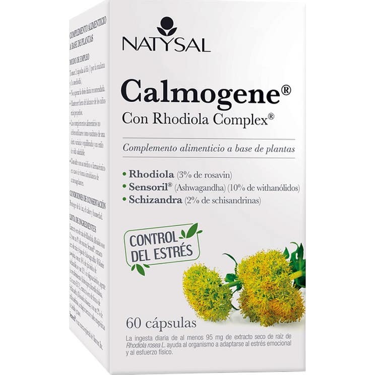 Natysal Calmogene Con Rhodiola Complex 60Caps