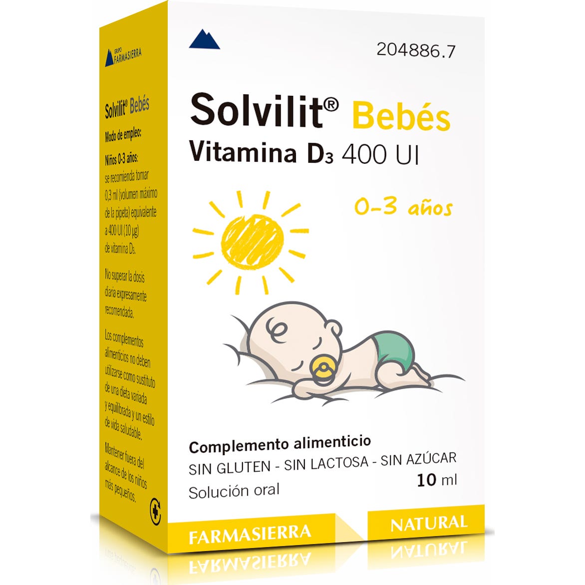 Solvilit® Bebés Vitamina D3 400 UI 10ml