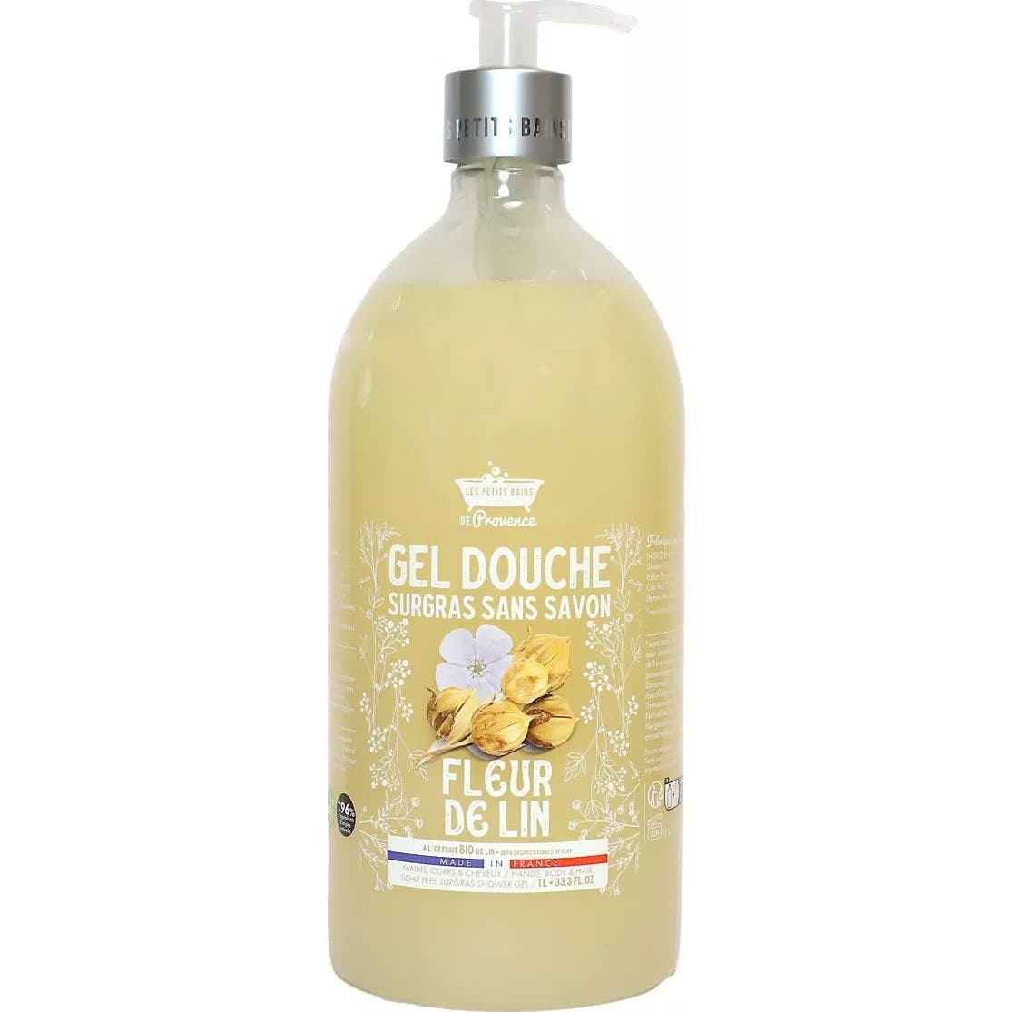 Les Petits Bains de Provence Gel Ducha Fleur de Lin 1L