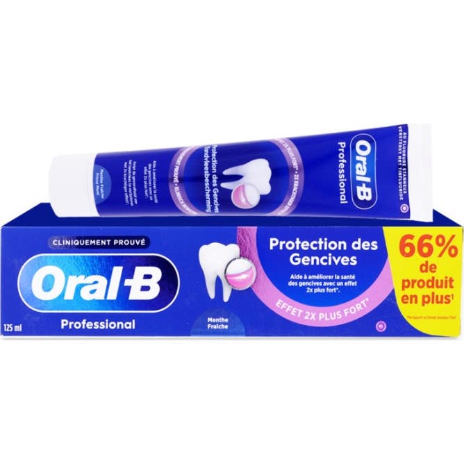 Oral-B Dentífrico Protección Encías Menta Fresca 125 ml