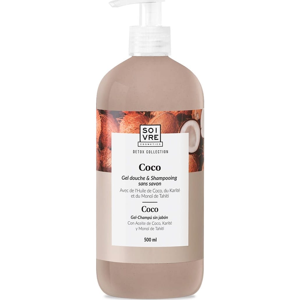 Soivre Cosmetics Gel Ducha & Champú Coco 500ml