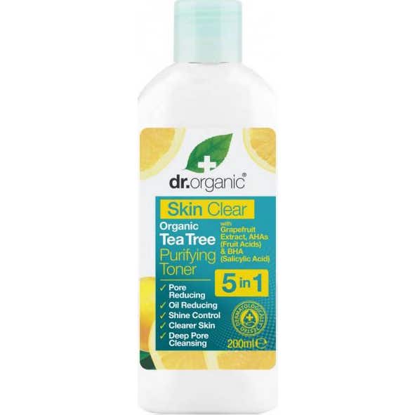 Dr. Organic Tónico Facial Purificante 200 ml