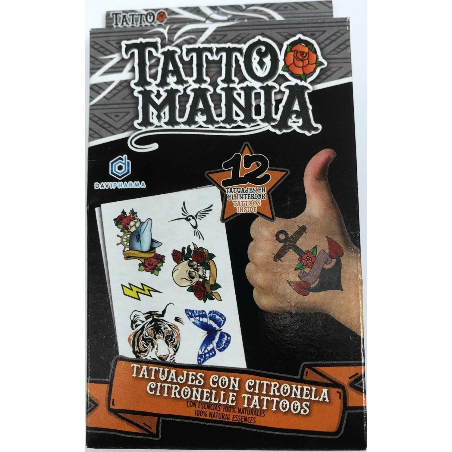 Davipharma Caja Tattoos Citronella Tattoomania