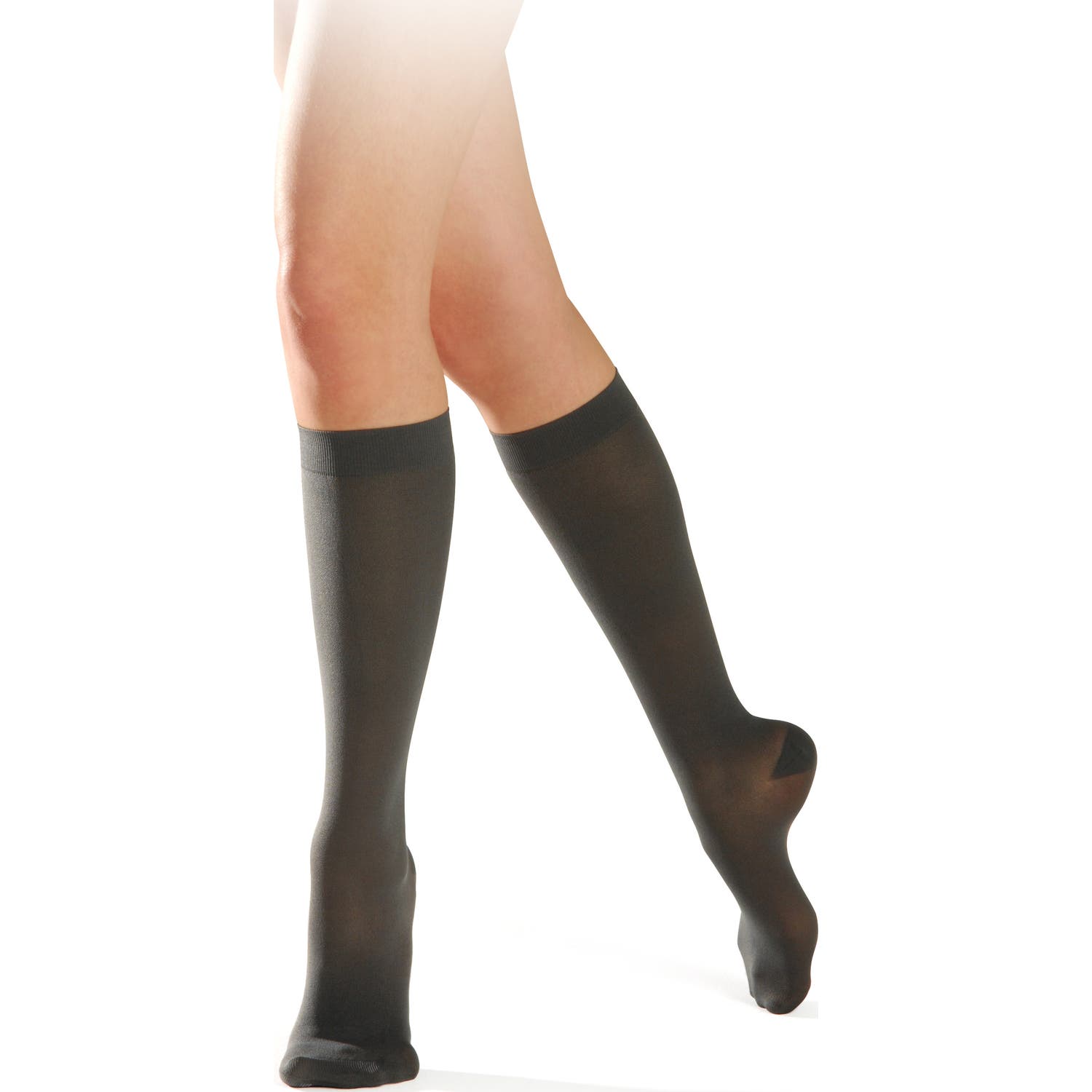 Dynaven Semiopaco C2 Calcetín Negro LL 1 Par