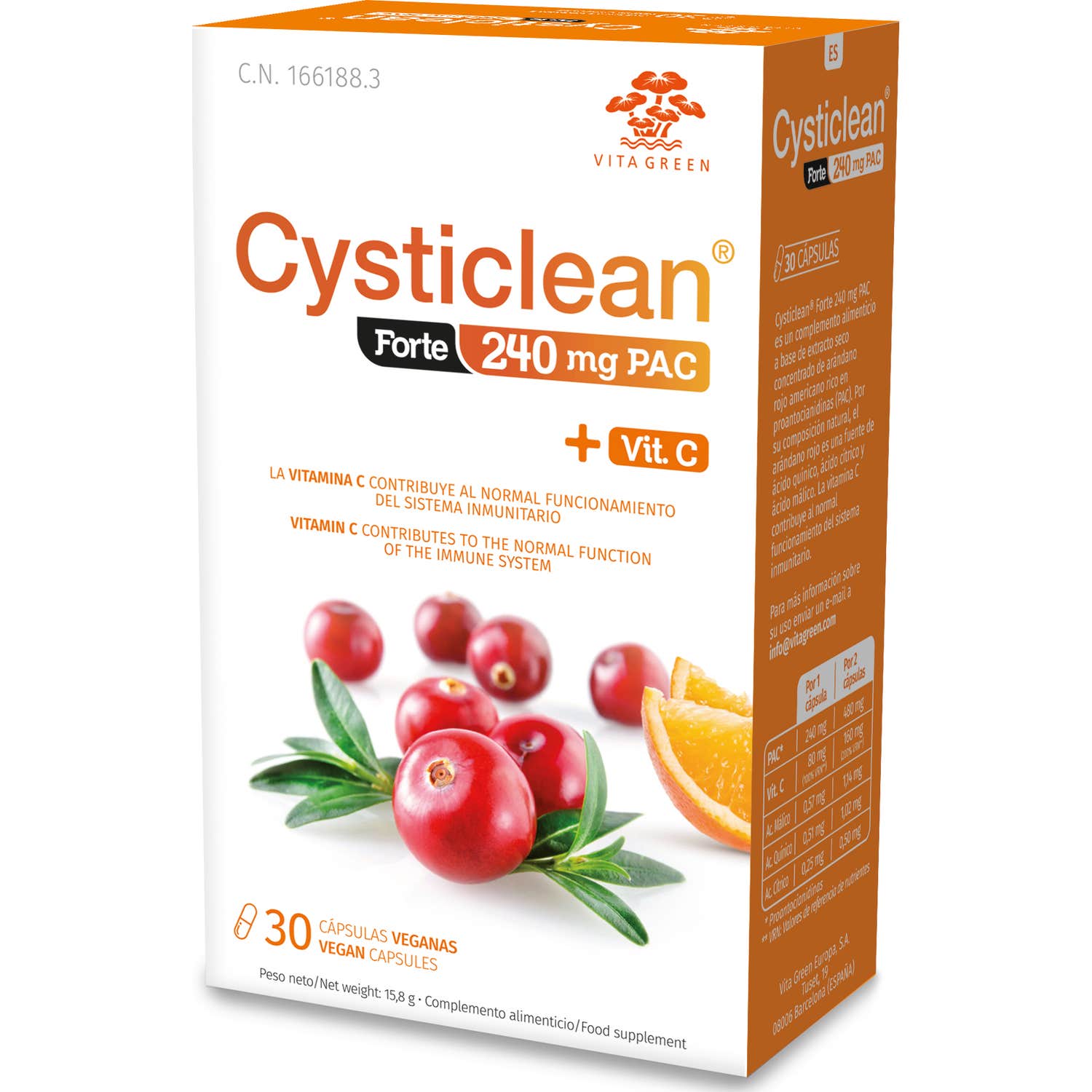 Cysticlean Forte 30 caps