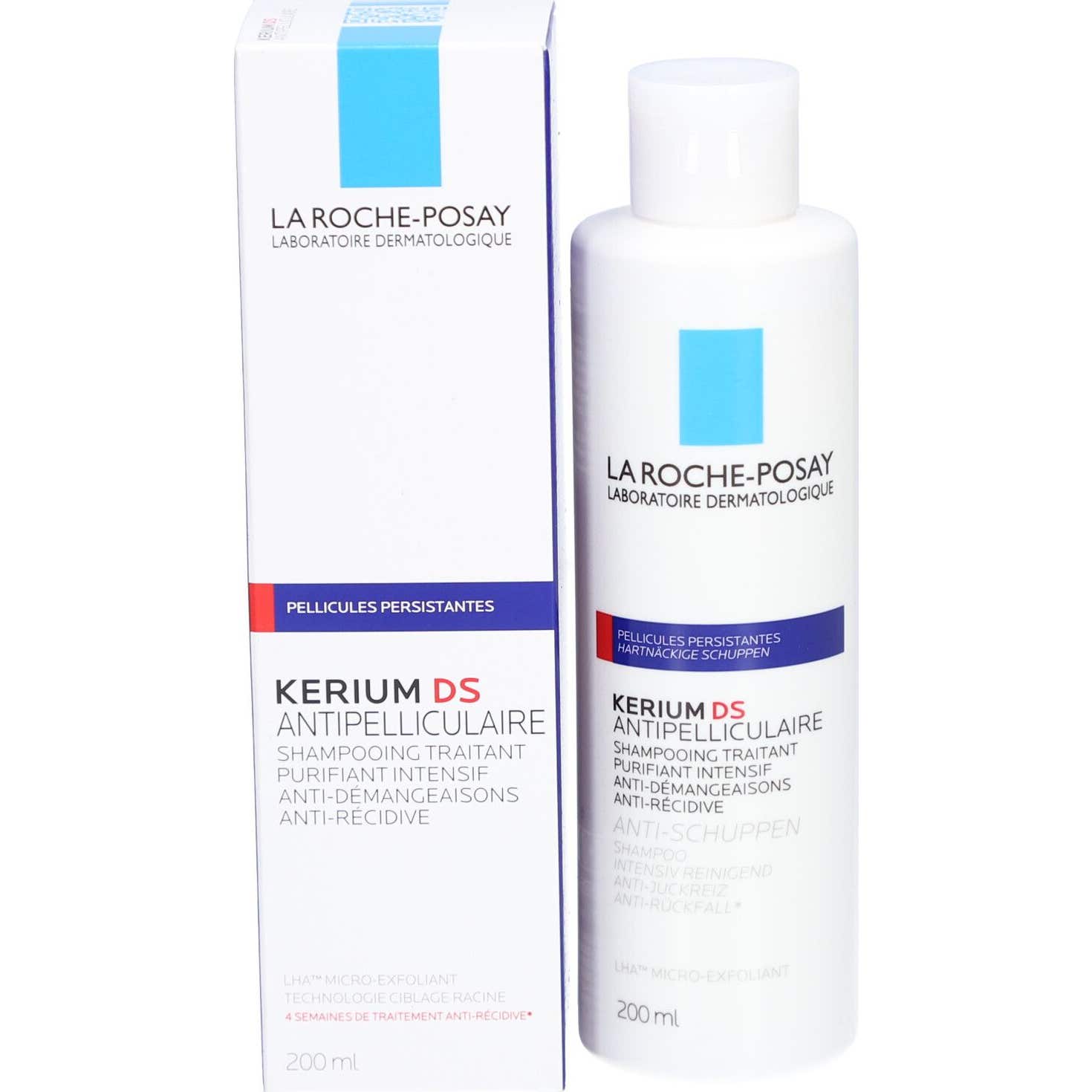 La Roche Posay Kerium Ds Champú Anticaspa Intensivo 200 ml