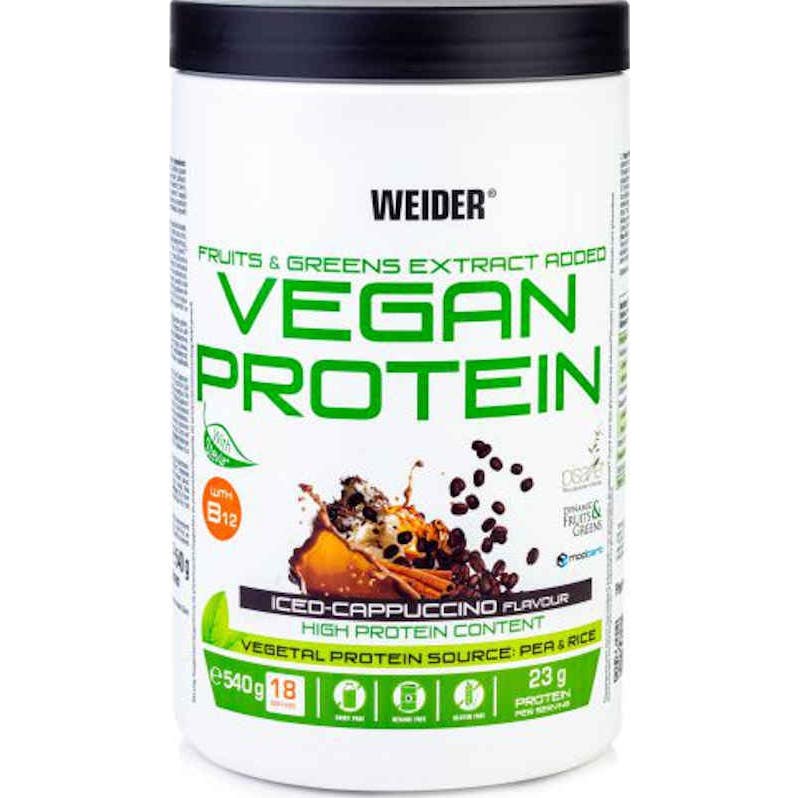 Weider Vegan Protein Cappuccino Iced 540G