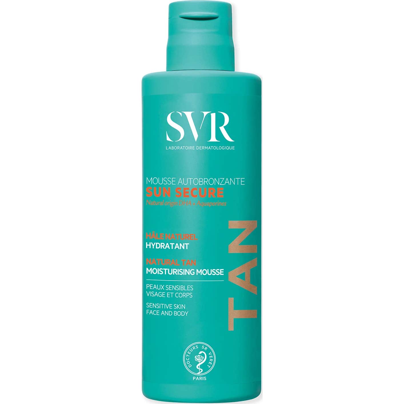 SVR Sun Secure Mousse Autobronzante Espuma Autobronceadora 150ml
