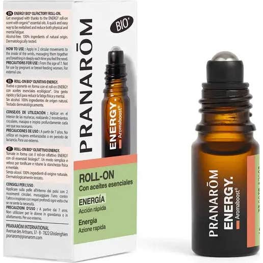 Pranarôm Aromaboost Energy Roll-On Bio 5ml