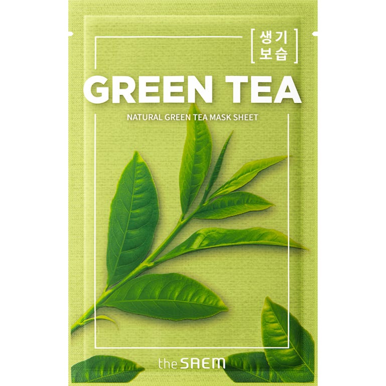 The Saem Natural Green Tea Mask Sheet 21 ml