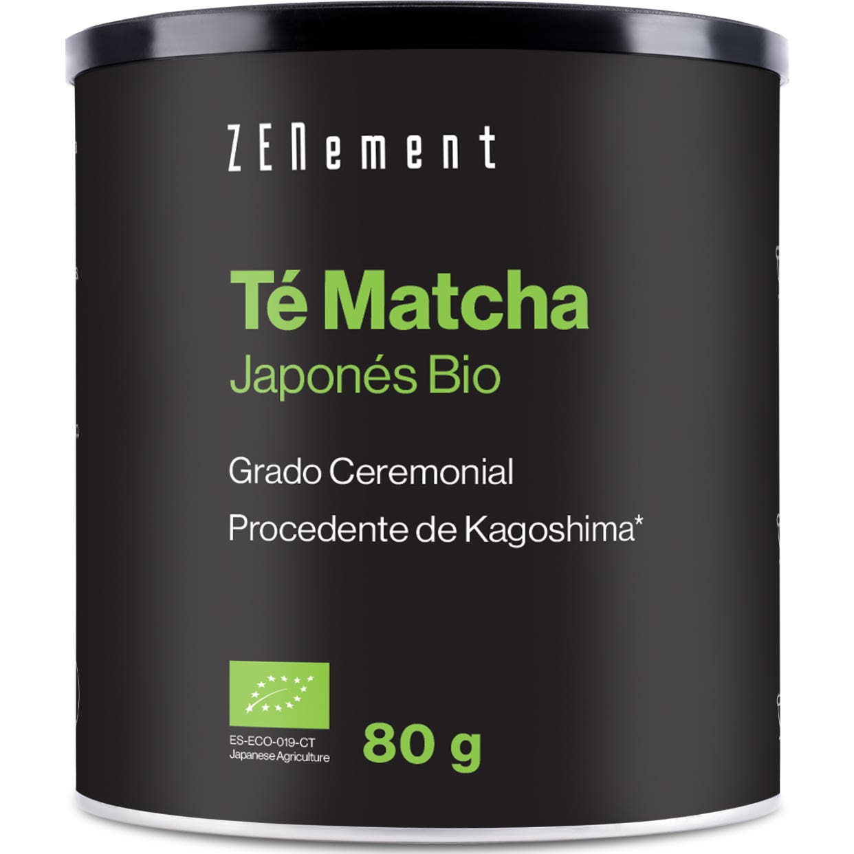 Zenement Té Matcha Japonés Ecológico Grado Ceremonial 80g