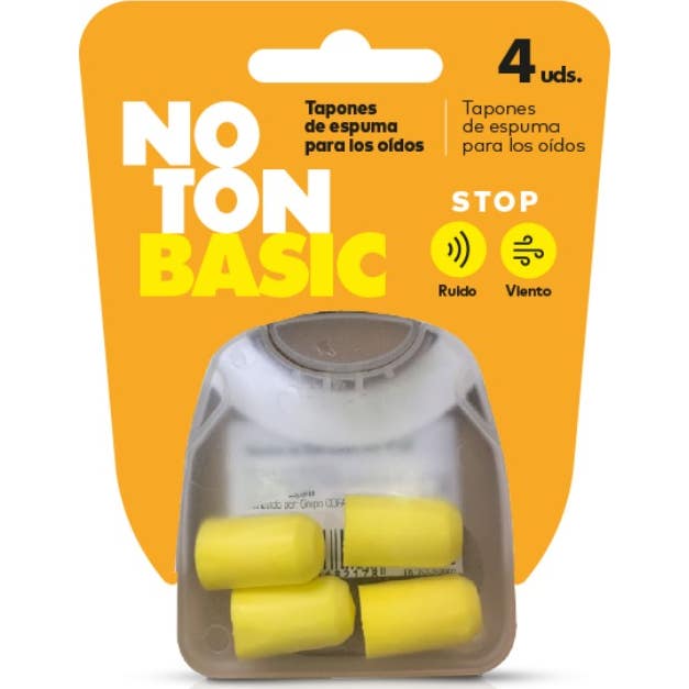 Noton Tapones de Espuma para Oídos 4 uds