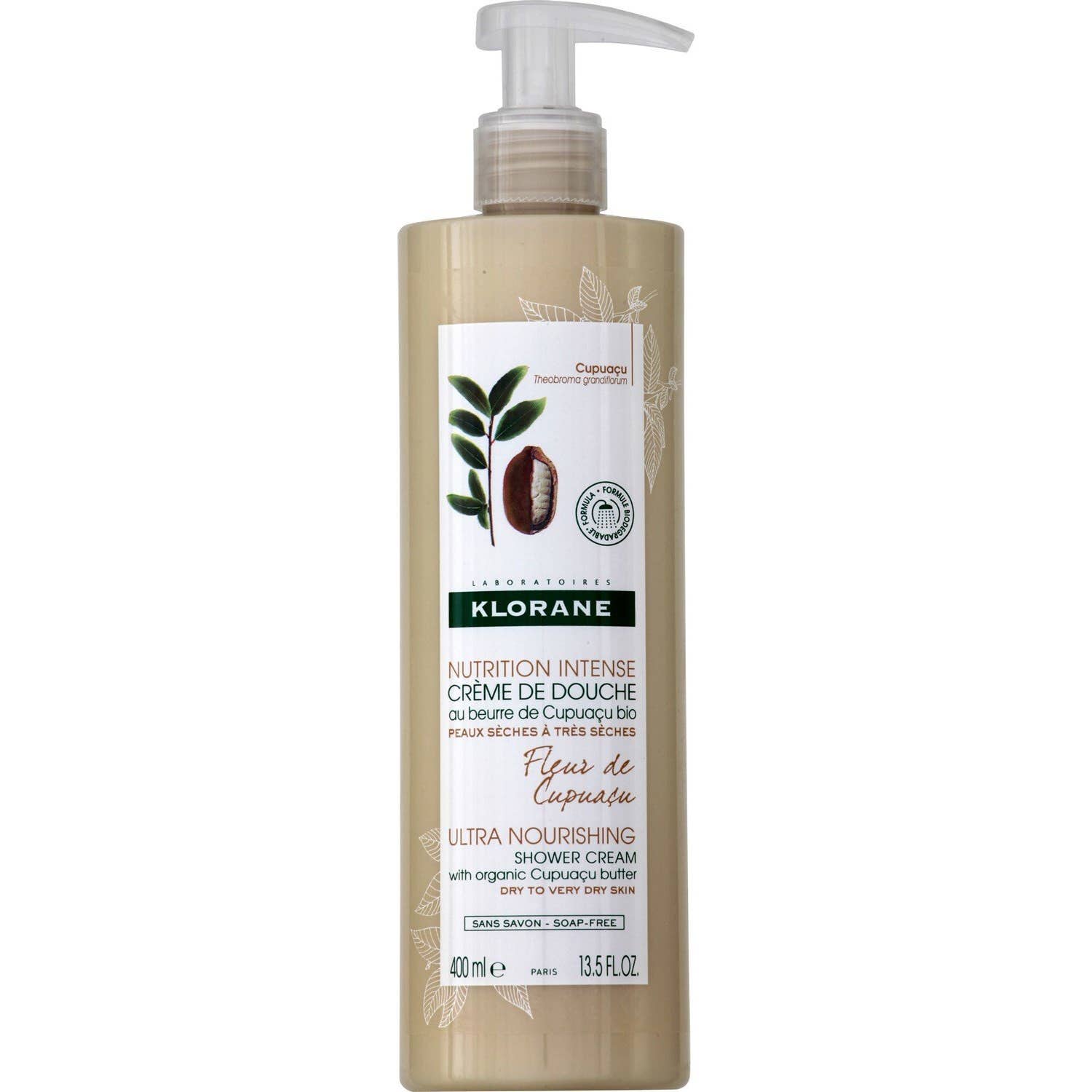Klorane Crema de Ducha Fleur de Cupuaçu 400ml
