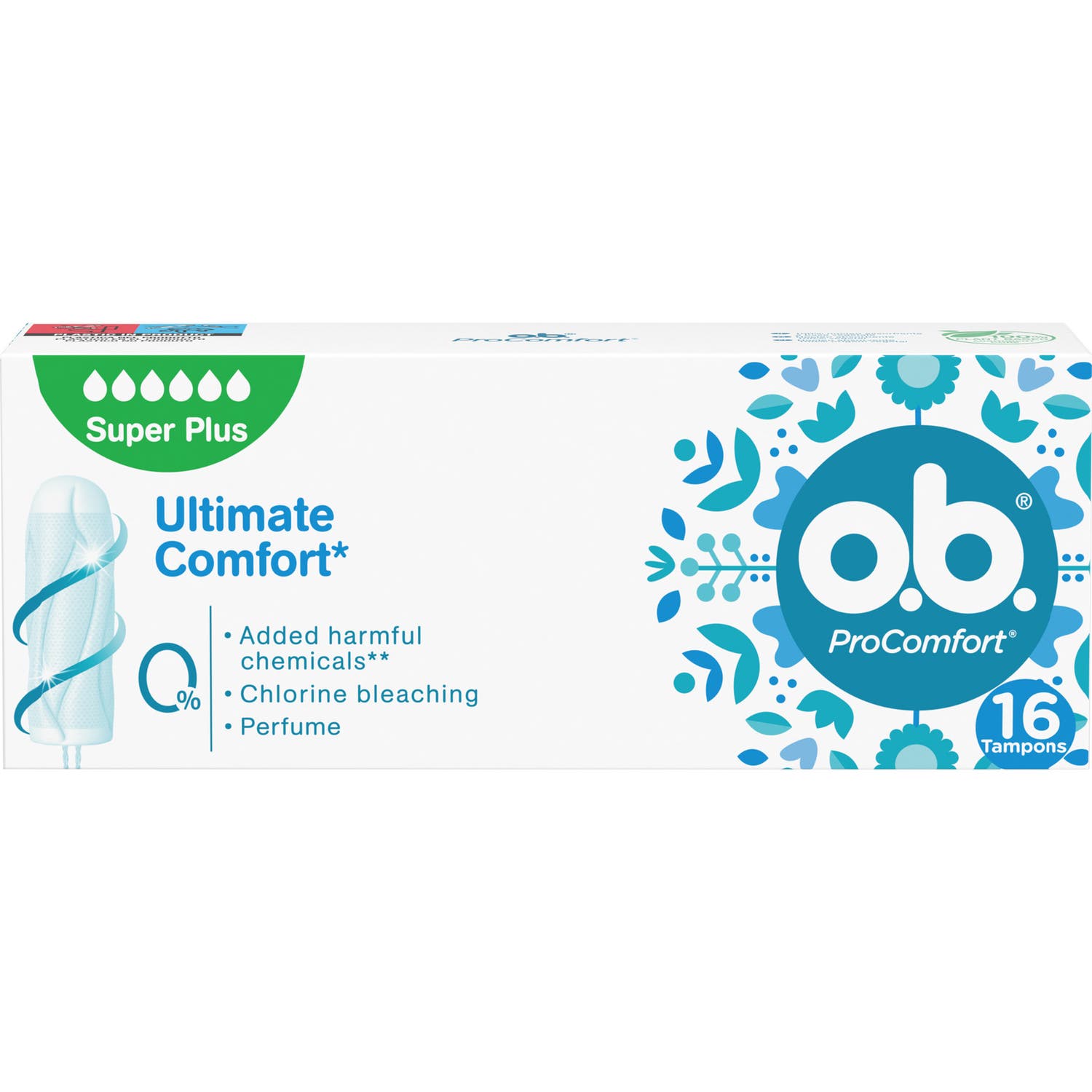 OB Tampones Super Plus Pro Comfort 16pcs