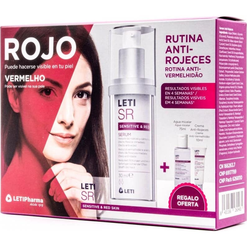 LetiSR Pack Rutina Anti-Rojeces