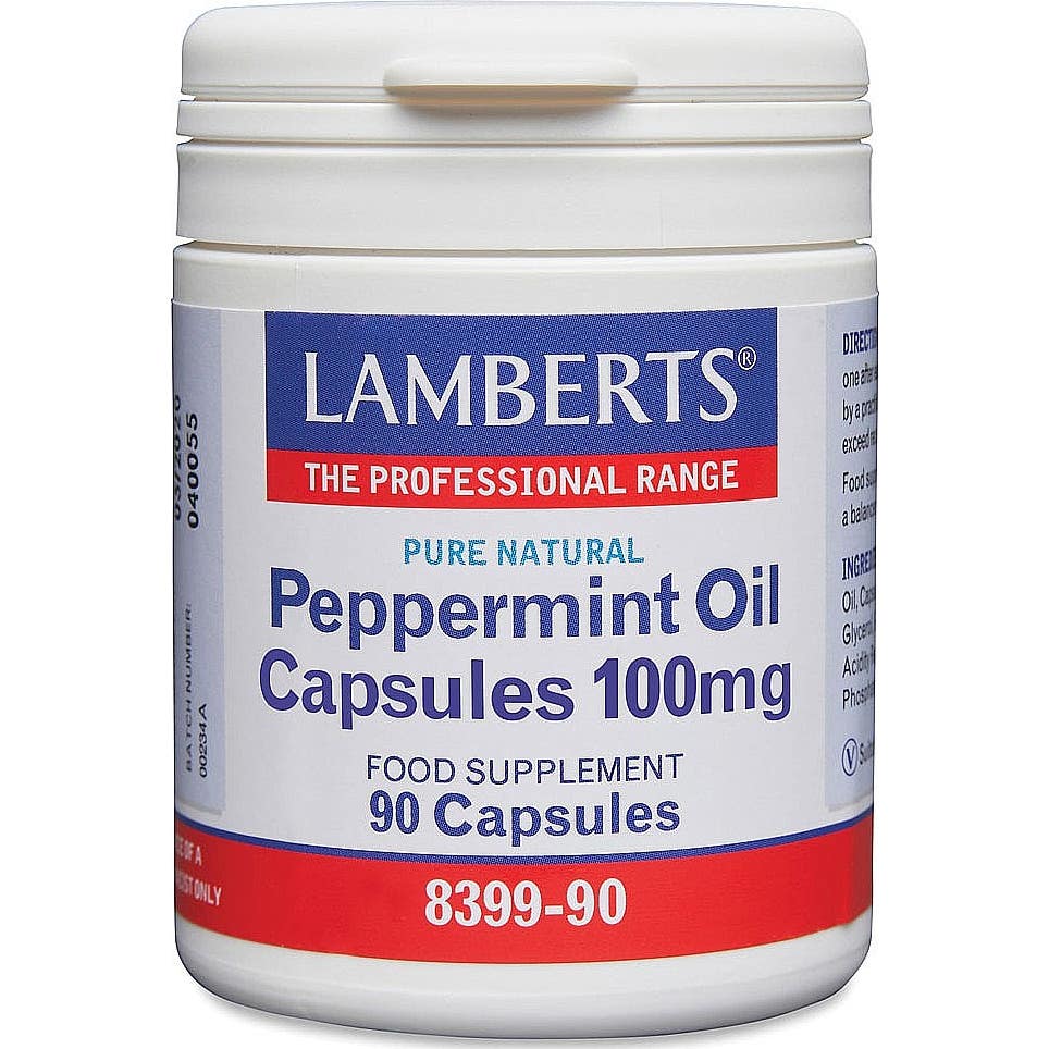 Lamberts Aceite De Menta Piperita90 Capsulas