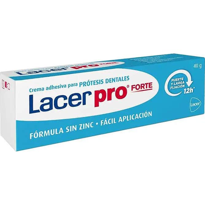 Lacer LacerPro Forte Crema Adhesiva para Prótesis Dentales 40g