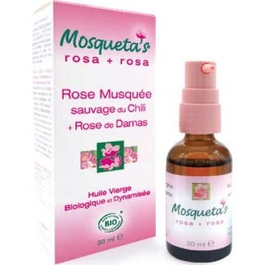 Aceite de Rosa Mosqueta y Rosa Damascena Bio 30 ml