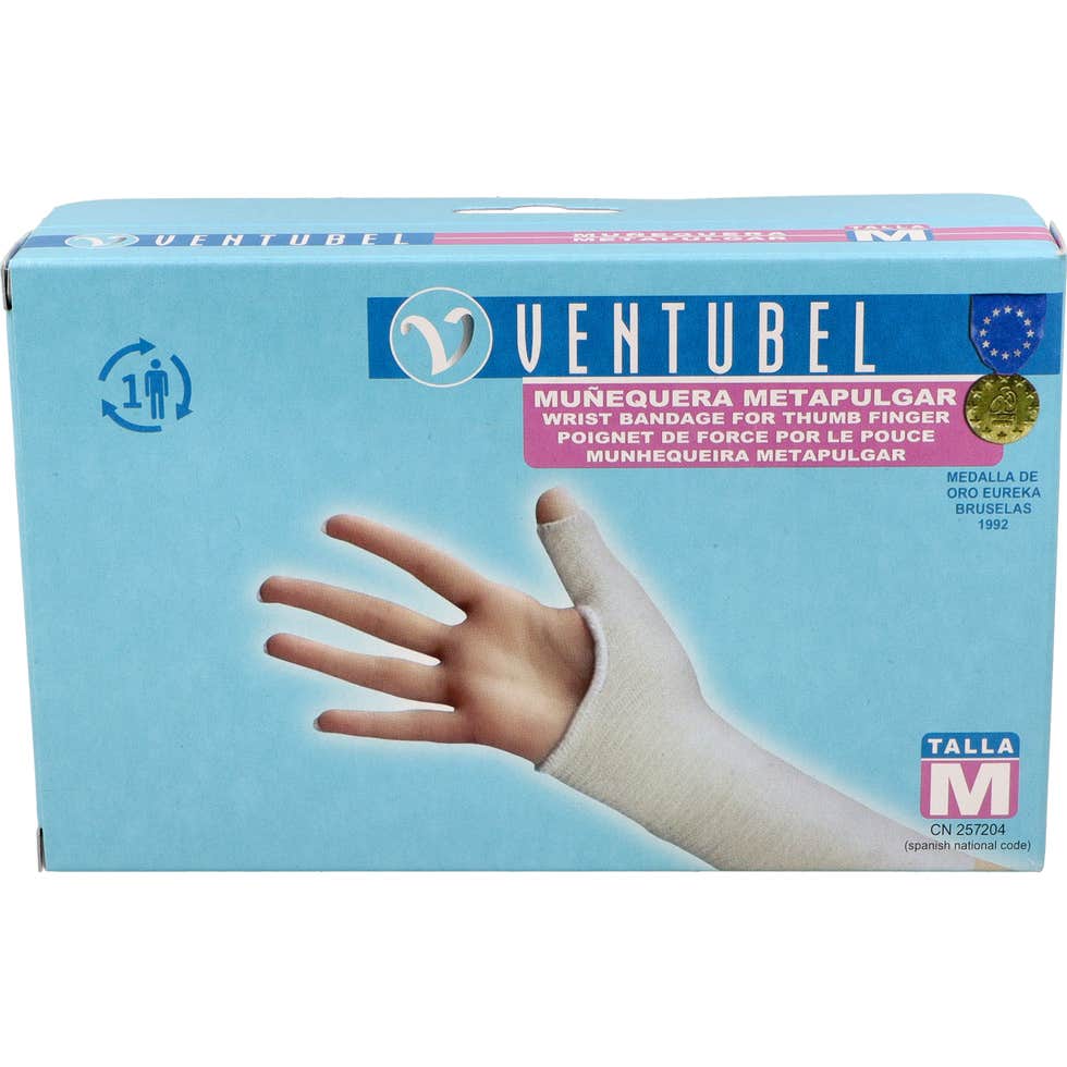 Ventubel Muñequera Metapulgar T-M 1 Unidad