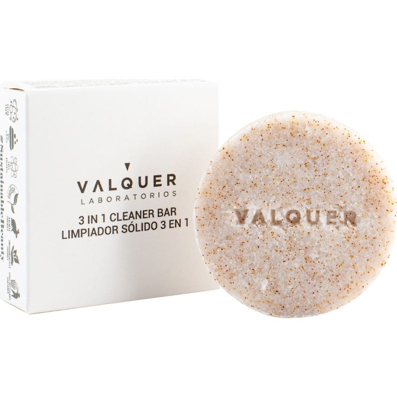 Valquer Sugar Limpiador Sólido 3 en 1 50g