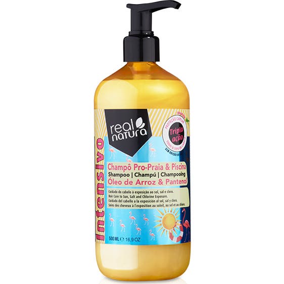 Real Natura Champú Sin Sal After Sun Playa y Piscina 500 ml