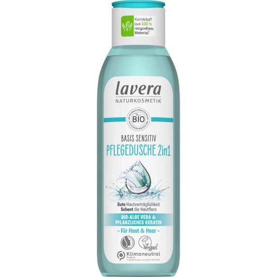 Lavera Basis Sensitiv Gel Ducha-Champú 2 en 1 250 ml