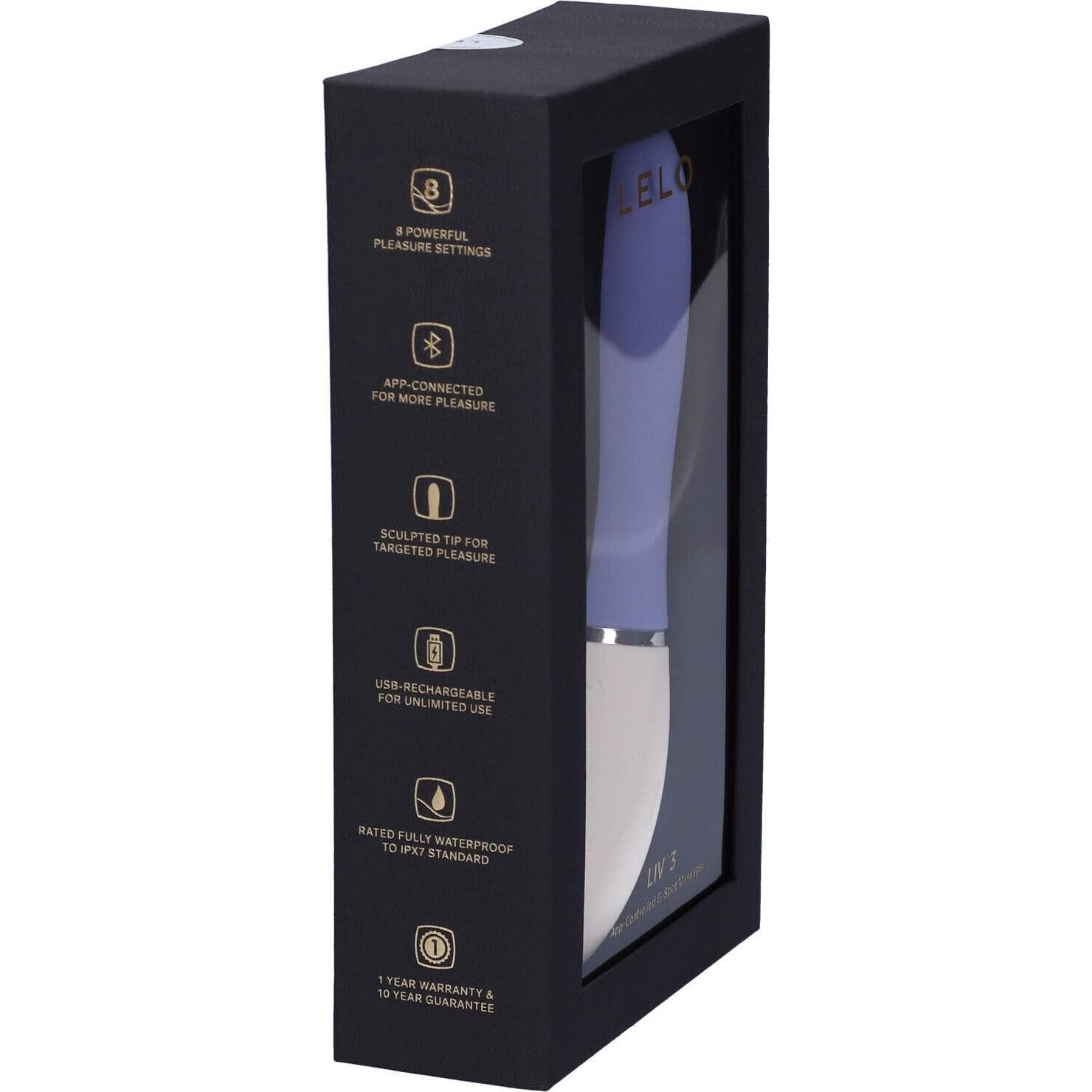 Lelo Liv™ 3 Estimulador Punto G Azul 1ud