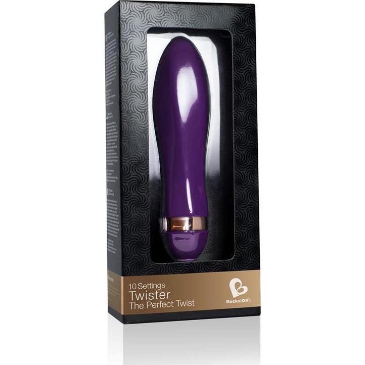 Rocks-Off Twister Vibrator 10 Modes 1ud