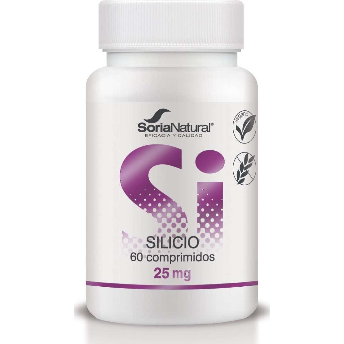 Soria Natural Silicio 800 Mg 60 Comp.
