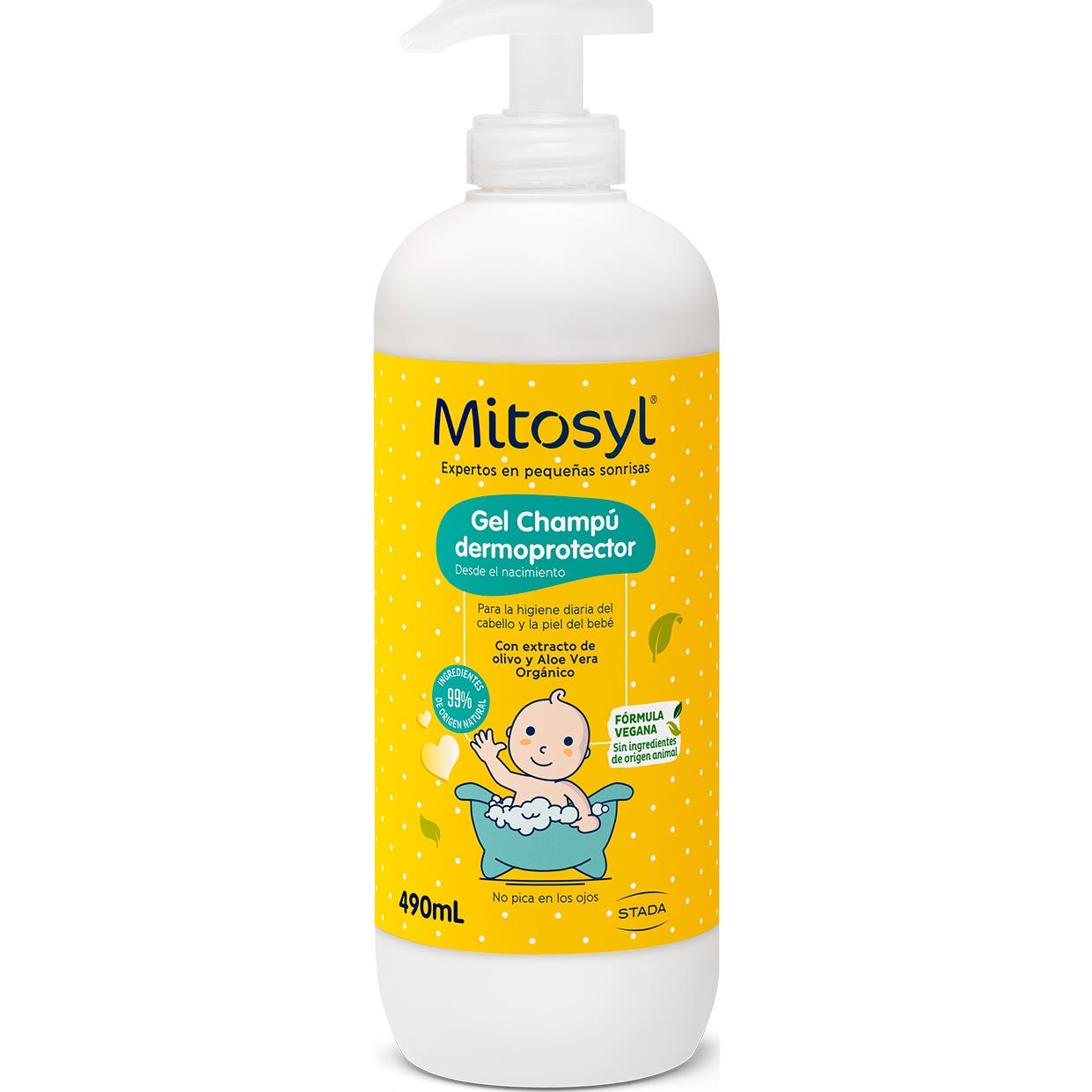 Mitosyl Gel Champú Dermoprotector 490ml