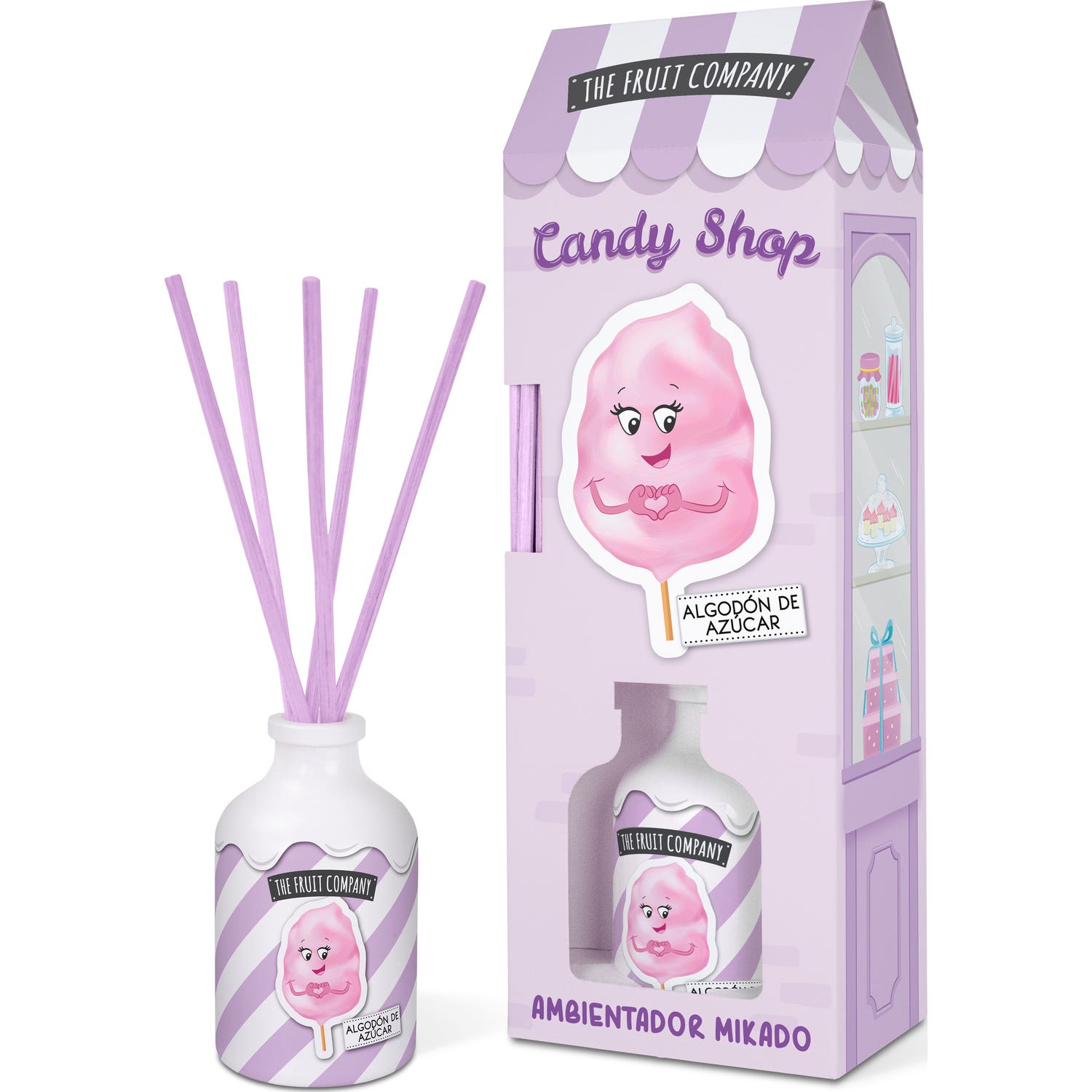 The Fruit Company Candy Shop Mikado Algodón de Azúcar 40 ml
