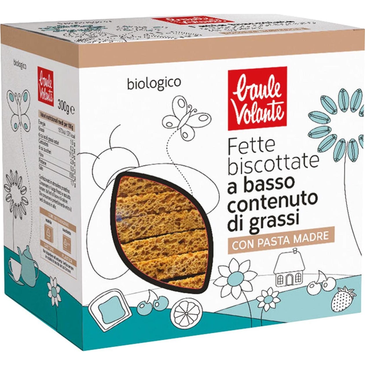 La Finestra sul Cielo Bizcochos Bajos en Grasa Bio 300g | Natural Doctor