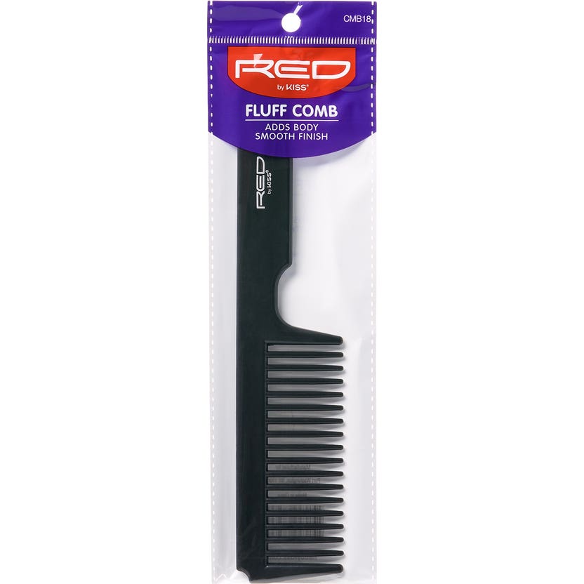 Red By Kiss Fluff Comb 1ud
