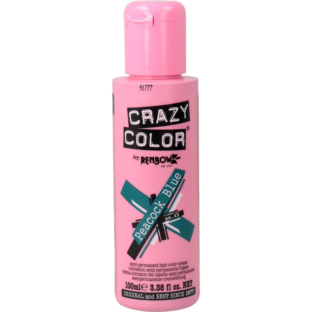 Crazy Color Tinte 45 Peacock Blue 100ml