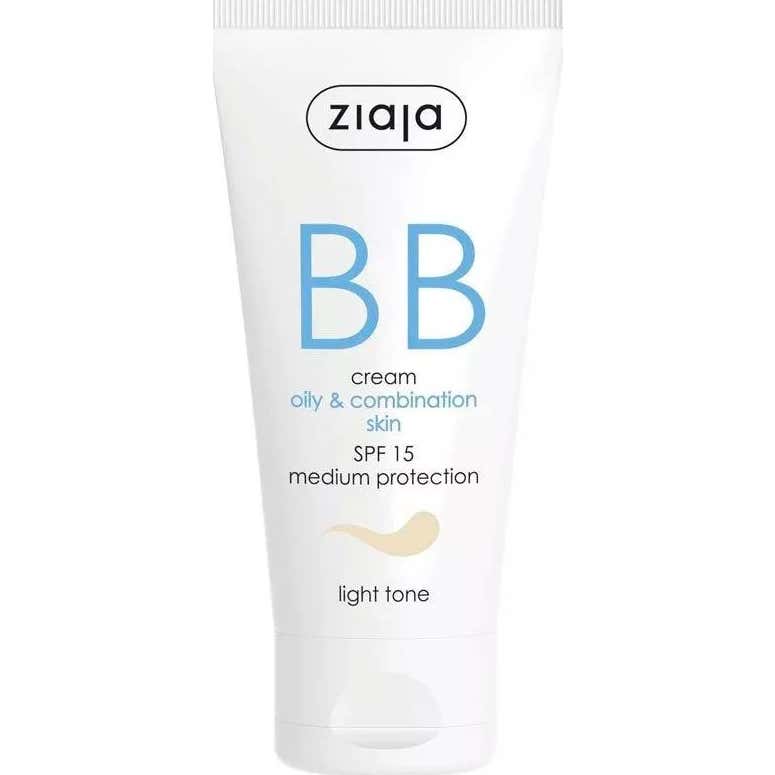Ziaja Bb Cream Pieles Grasas Y Mixtas SPF15 Tono Claro 50 ml