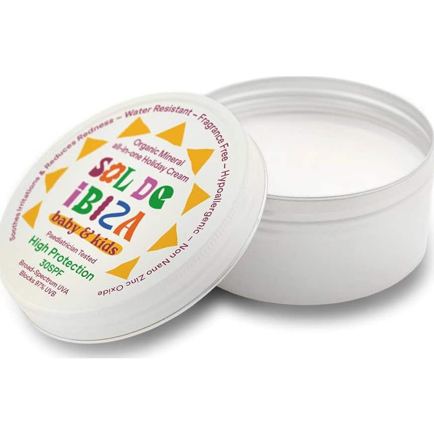 Sol de Ibiza Crema Solar Bebés 0 Meses SPF30 100 g